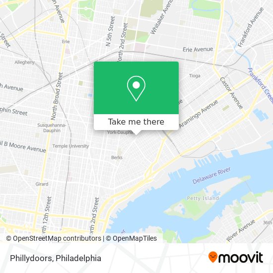 Phillydoors map