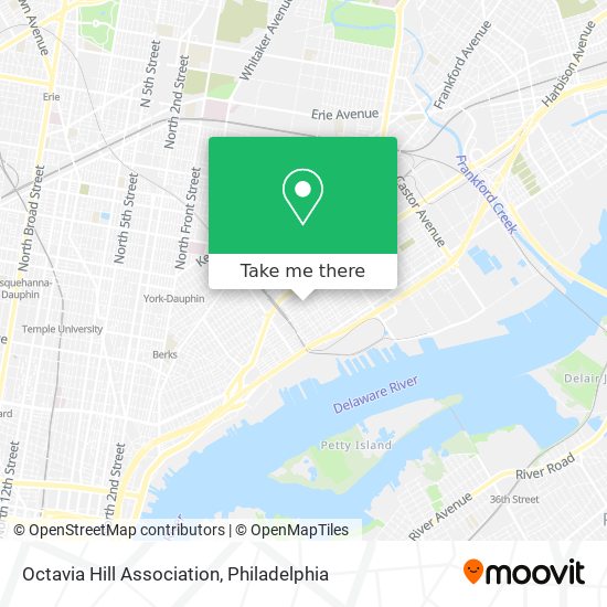 Mapa de Octavia Hill Association