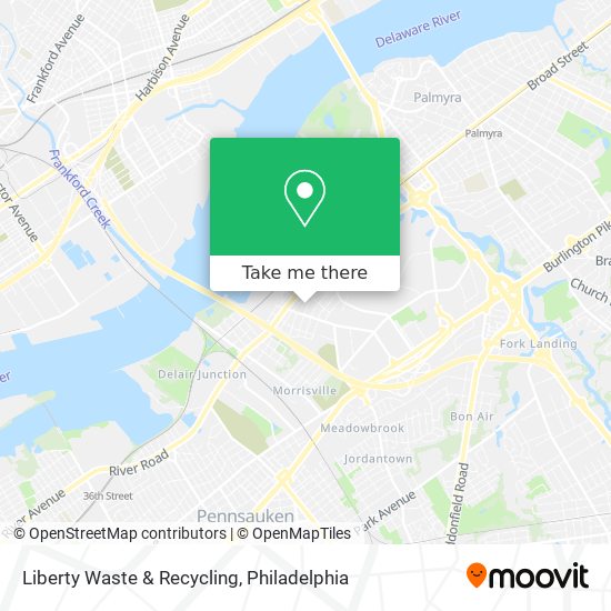 Liberty Waste & Recycling map