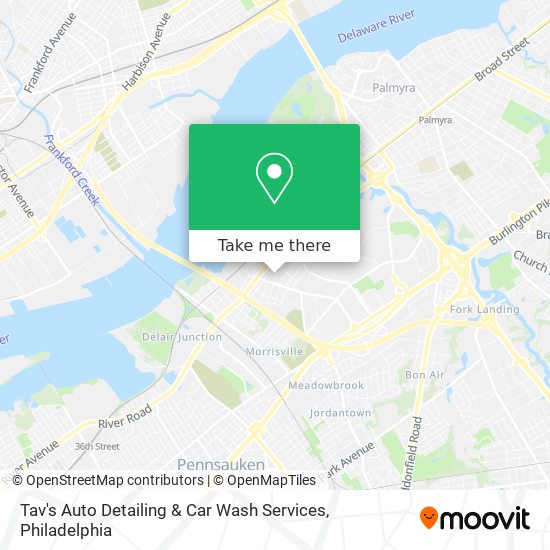 Tav's Auto Detailing & Car Wash Services map