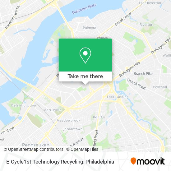 E-Cycle1st Technology Recycling map