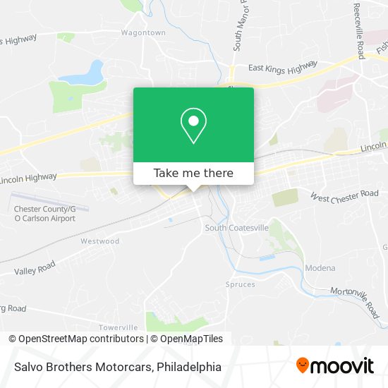 Mapa de Salvo Brothers Motorcars