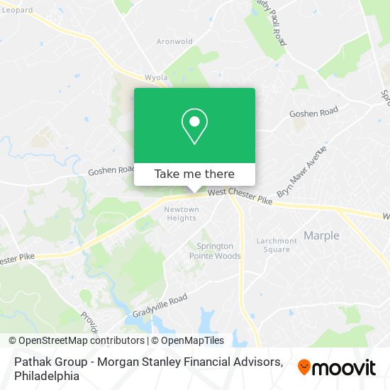 Pathak Group - Morgan Stanley Financial Advisors map