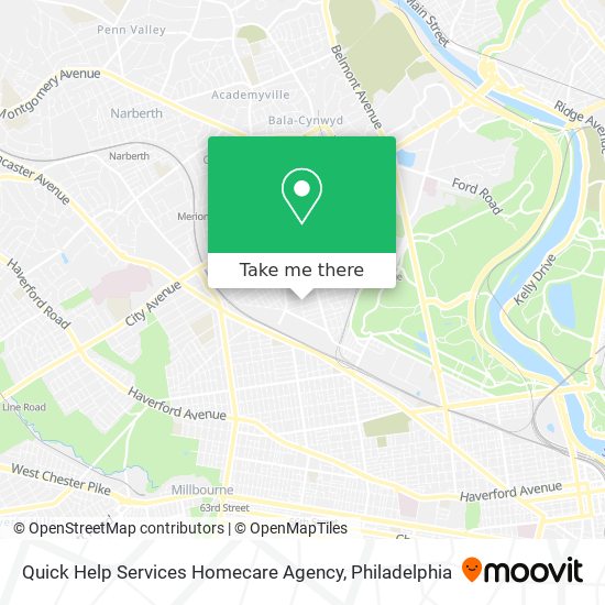 Quick Help Services Homecare Agency map