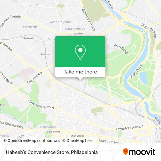 Habeeb's Convenience Store map