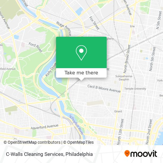 Mapa de C-Walls Cleaning Services