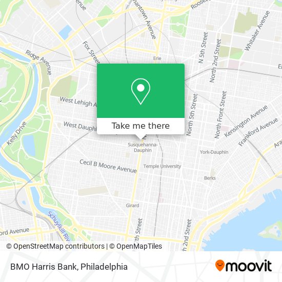 BMO Harris Bank map