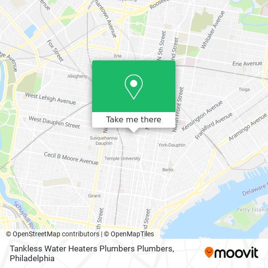 Mapa de Tankless Water Heaters Plumbers Plumbers