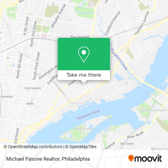 Michael Fasone Realtor map