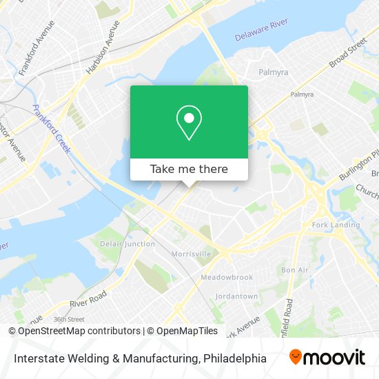 Mapa de Interstate Welding & Manufacturing