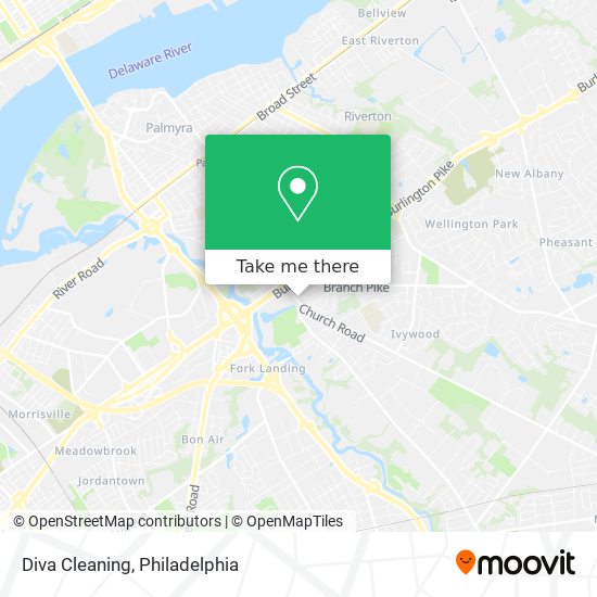 Diva Cleaning map