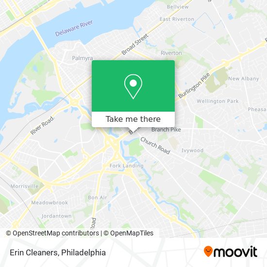 Erin Cleaners map