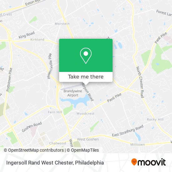 Ingersoll Rand West Chester map