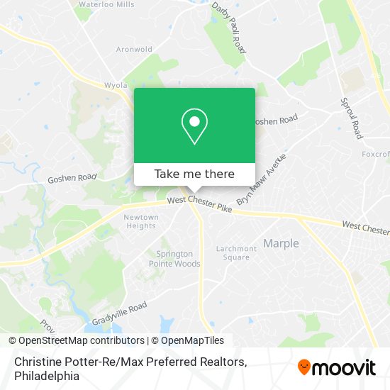 Christine Potter-Re / Max Preferred Realtors map
