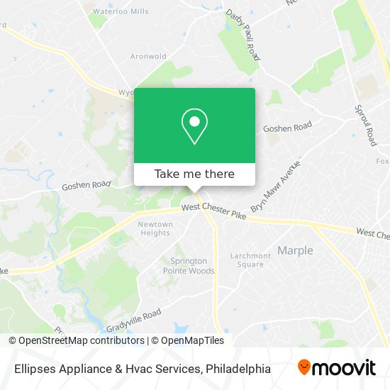 Ellipses Appliance & Hvac Services map