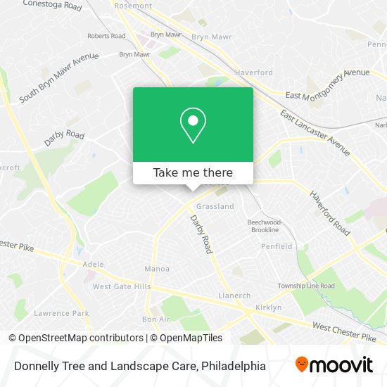 Mapa de Donnelly Tree and Landscape Care