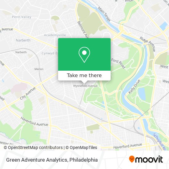 Green Adventure Analytics map