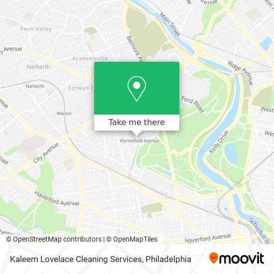 Kaleem Lovelace Cleaning Services map