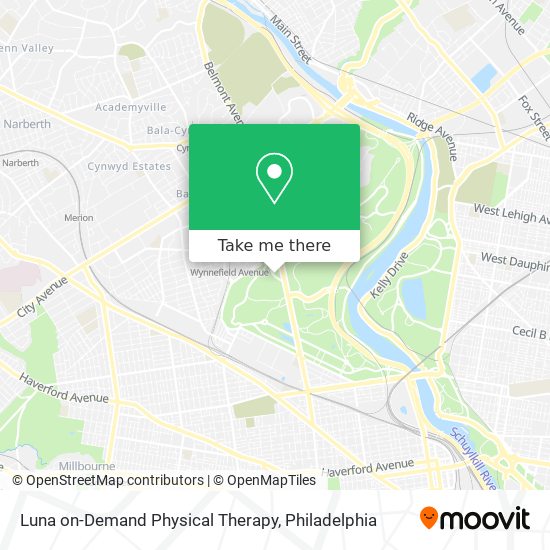 Mapa de Luna on-Demand Physical Therapy