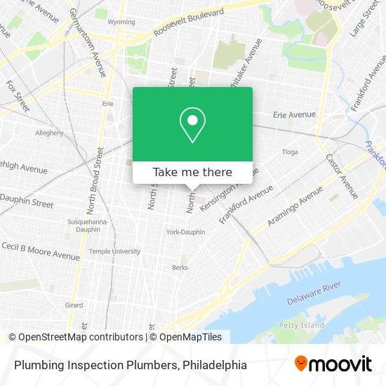 Mapa de Plumbing Inspection Plumbers