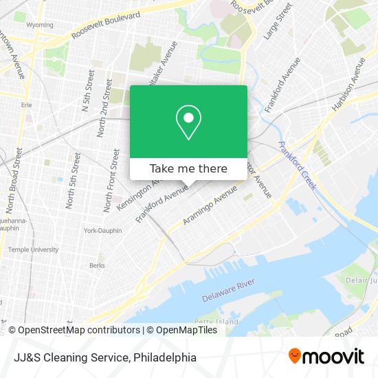 Mapa de JJ&S Cleaning Service