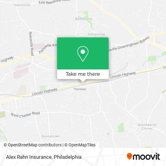 Alex Rahn Insurance map