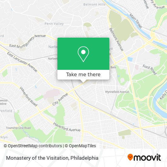 Monastery of the Visitation map