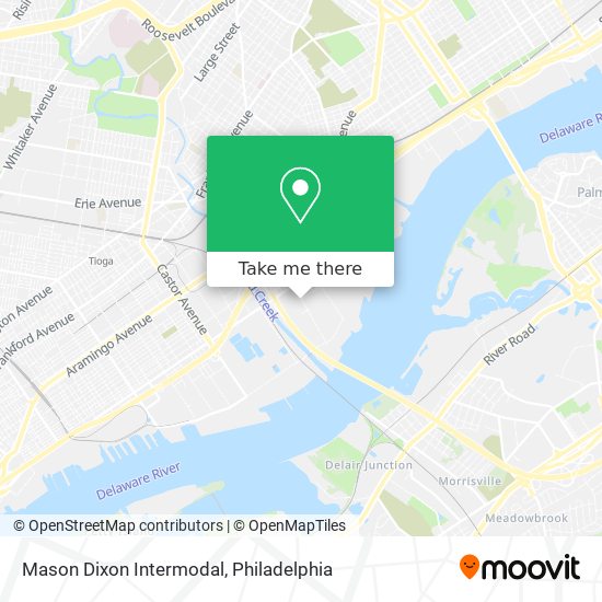 Mason Dixon Intermodal map