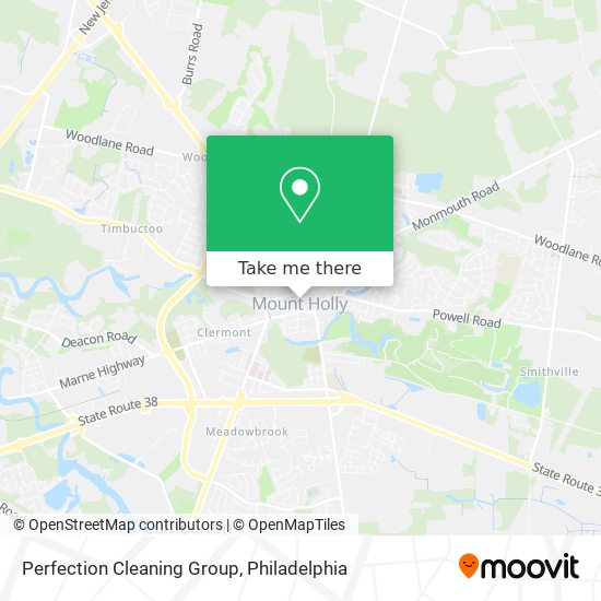 Mapa de Perfection Cleaning Group