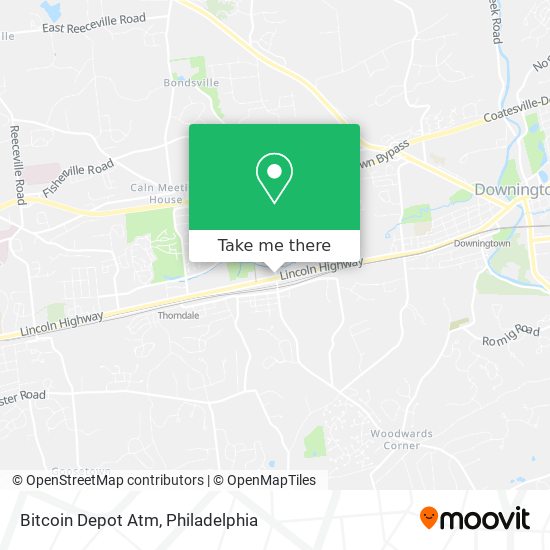 Mapa de Bitcoin Depot Atm