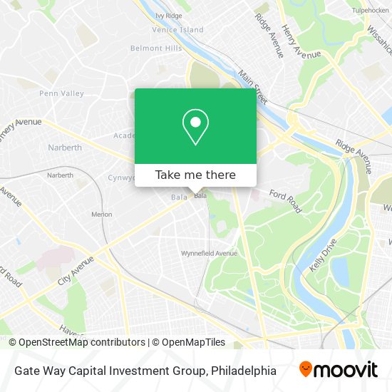 Mapa de Gate Way Capital Investment Group