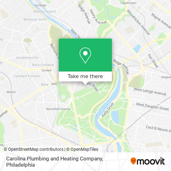 Mapa de Carolina Plumbing and Heating Company