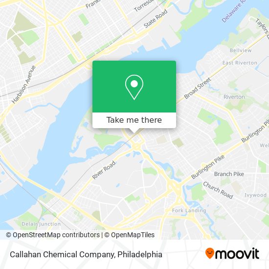 Callahan Chemical Company map