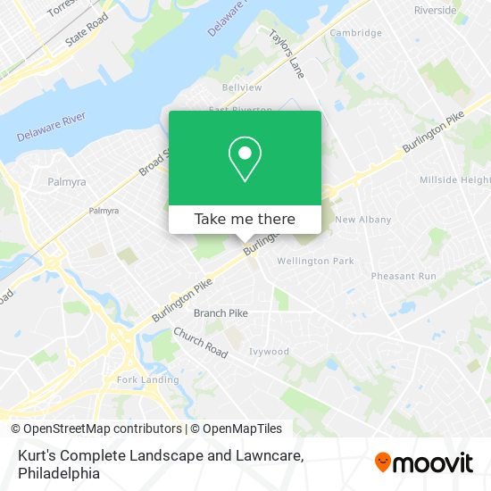 Mapa de Kurt's Complete Landscape and Lawncare