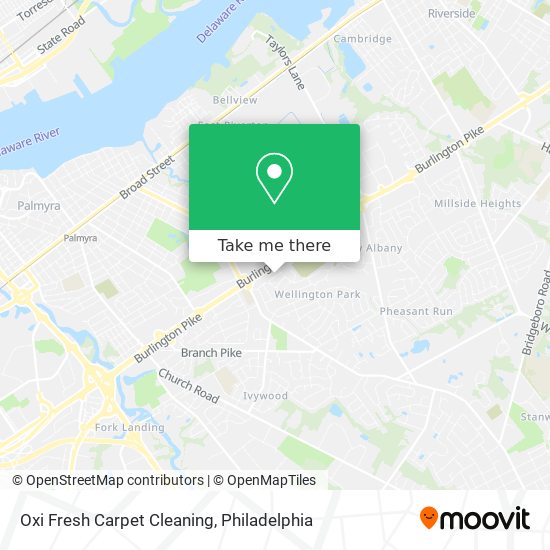 Oxi Fresh Carpet Cleaning map