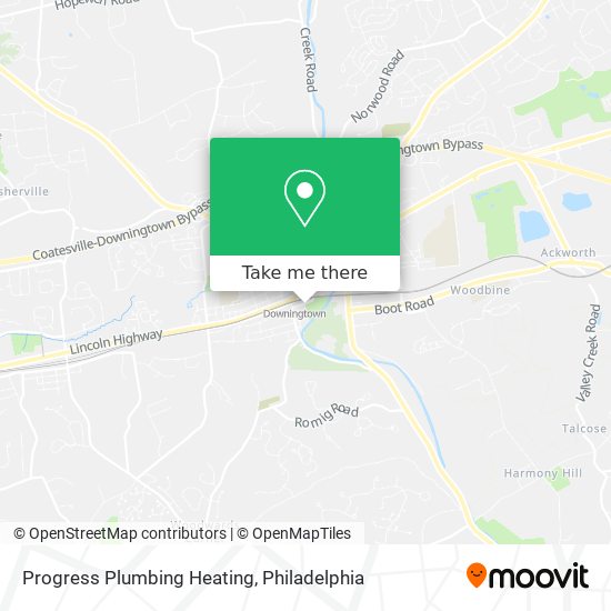 Progress Plumbing Heating map