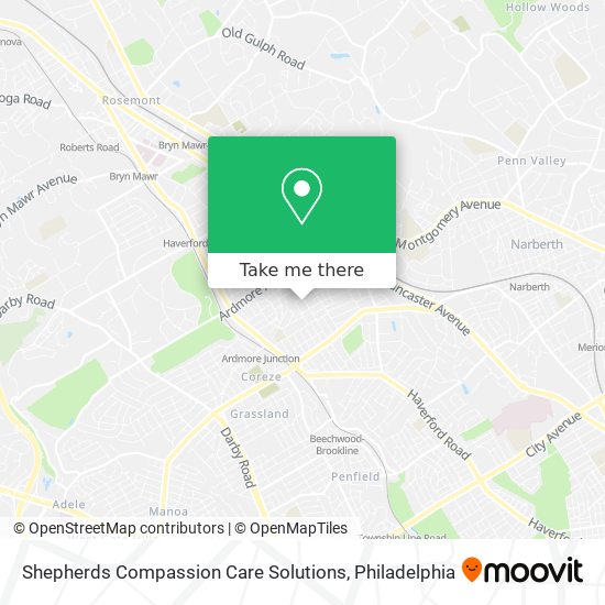 Shepherds Compassion Care Solutions map