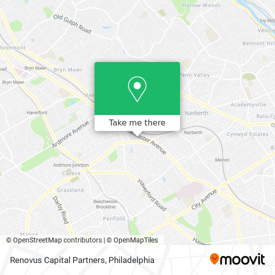 Mapa de Renovus Capital Partners