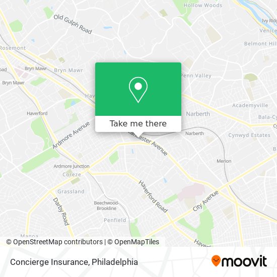 Concierge Insurance map