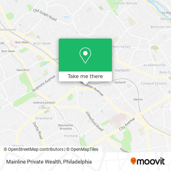 Mainline Private Wealth map