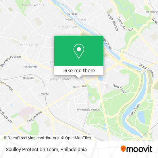 Mapa de Sculley Protection Team