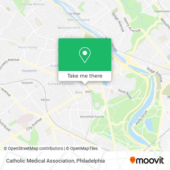 Catholic Medical Association map