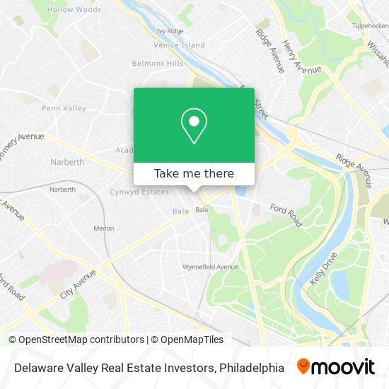 Delaware Valley Real Estate Investors map