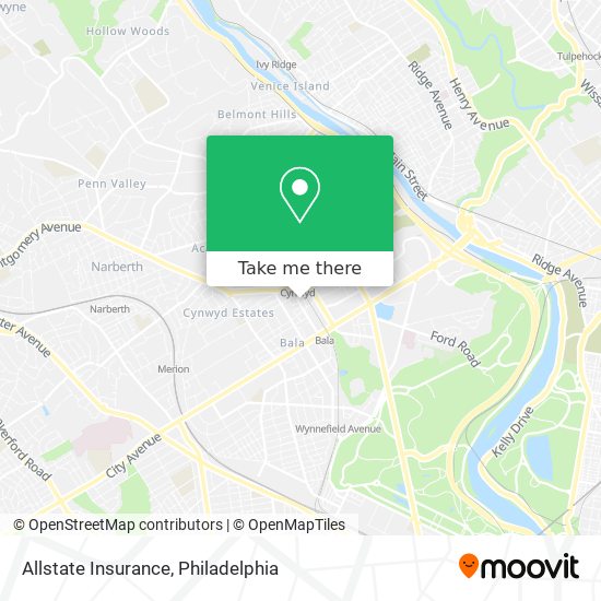 Mapa de Allstate Insurance