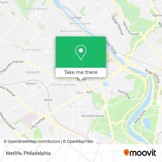 Mapa de Metlife