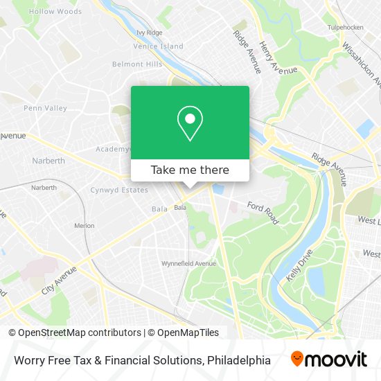 Mapa de Worry Free Tax & Financial Solutions