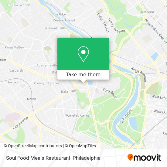 Soul Food Meals Restaurant map