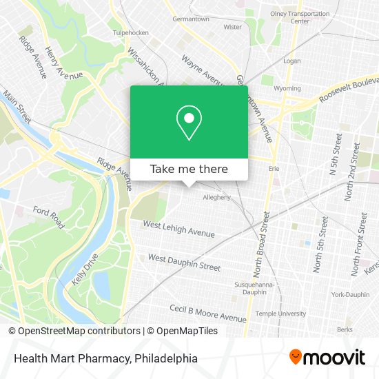 Health Mart Pharmacy map