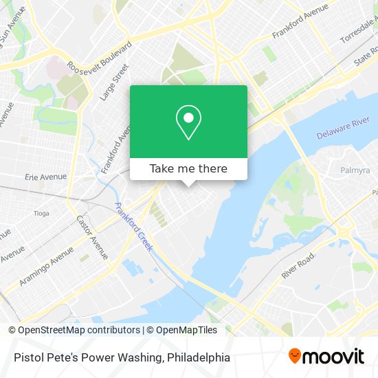 Mapa de Pistol Pete's Power Washing