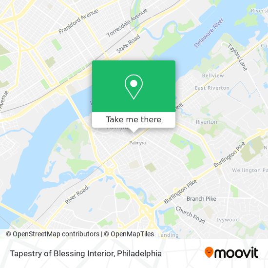 Tapestry of Blessing Interior map